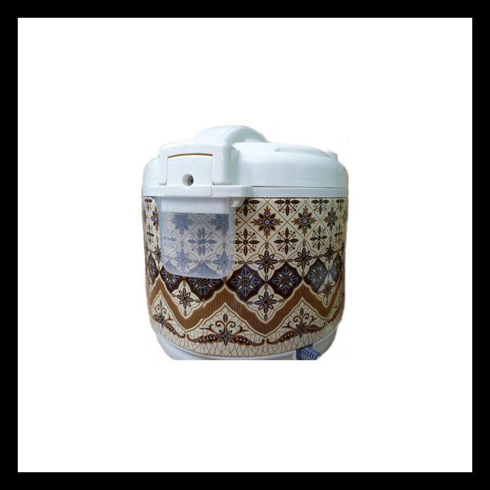 ( BAYAR DI TEMPAT BISA ) MIYAKO PSG-607 RICE COOKER/MAGIC COM PENANAK NASI 0.6 LITER - BATIK COKELAT