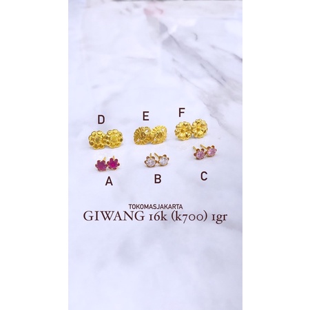 giwang 16k / 1gr