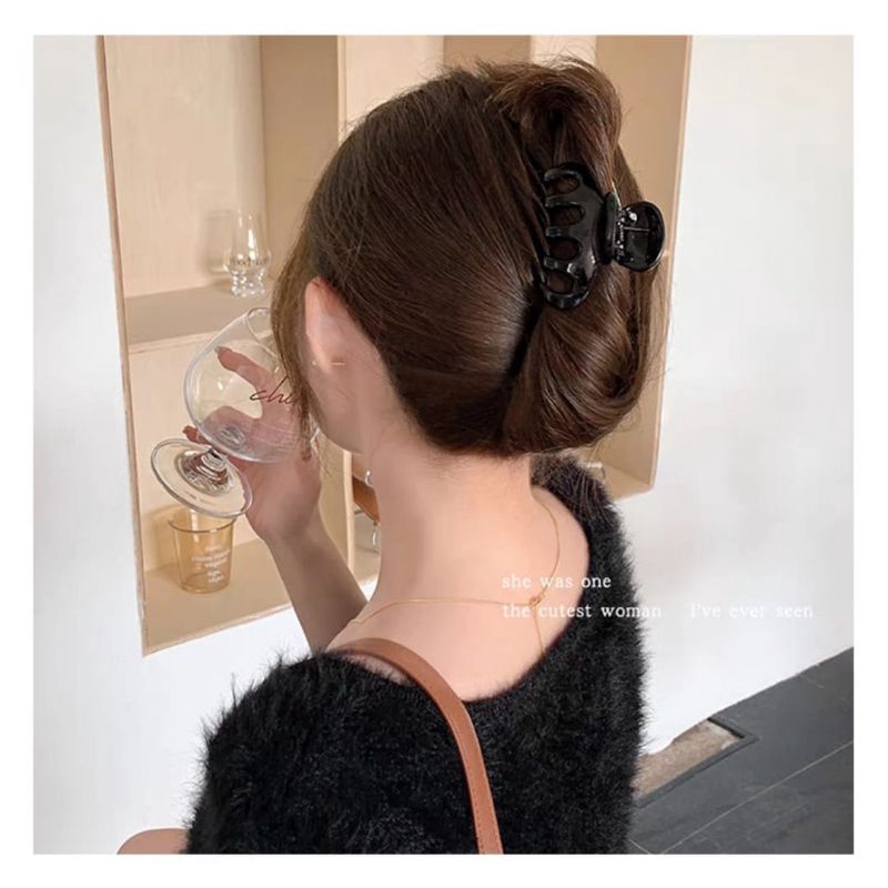 Jedai Jumbo Premium 8cm Jepit Rambut Salon Korea Besar Cakar 10