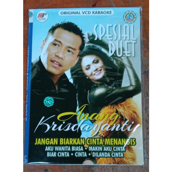 Kaset Original vcd karaoke Spesial duet anang & krisdayanti