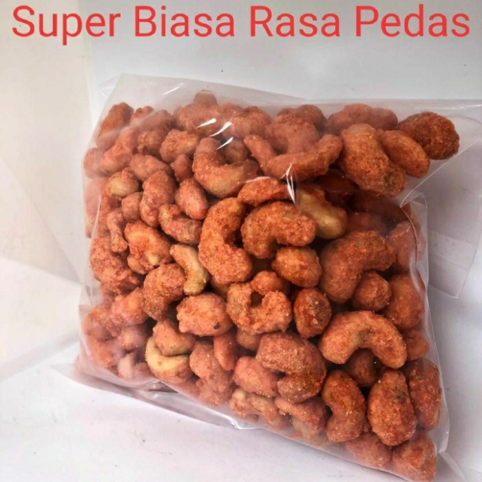 

Kacang Mente Mede Mete Kualitas Super Grade Biasa Bisa Gojek/Grab - Pedas