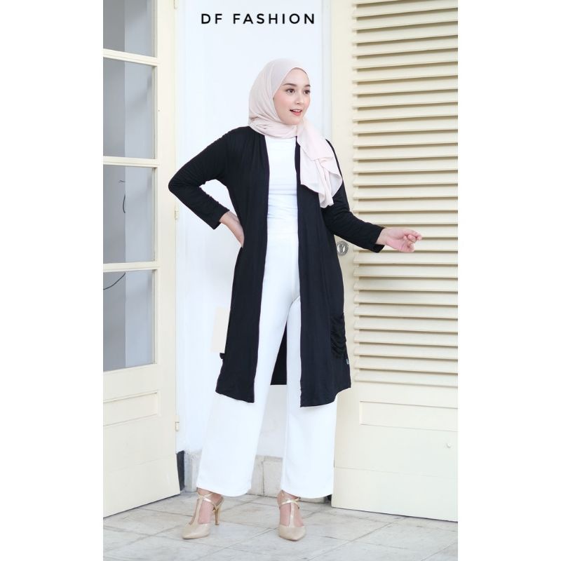 Cardy Tunik Hitam Polos