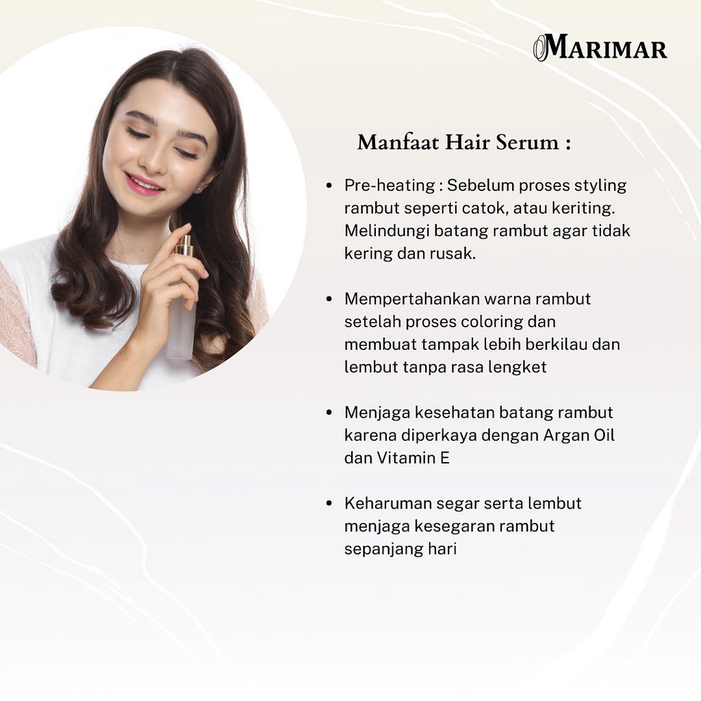 MARIMAR Hair Serum Hair Moisturizing 60ml