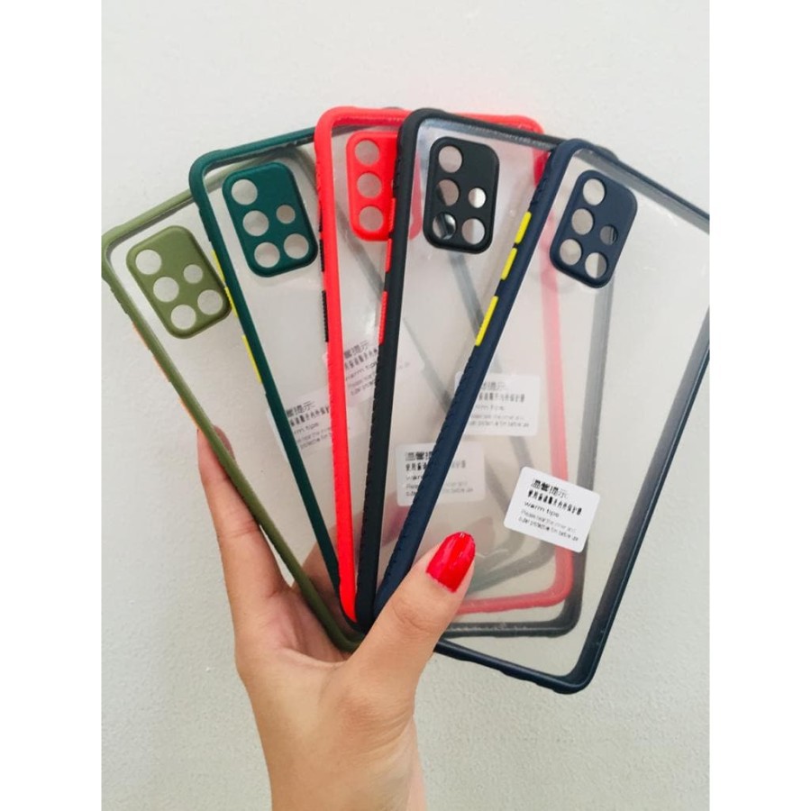 VIVO Y21A Y51 Y51A Y53S Y30 Y30i Y50 A CASE SOFT UME MIQILIN TRANSPARAN FUZE CLEAR PROTECT CAMERA HARDCASE CASING COVER BENING PELINDUNG KAMERA