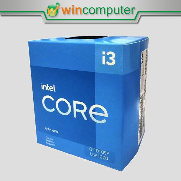 Intel Core i3 10105F 3.7Ghz Up To 4.3Ghz Box Comet Lake