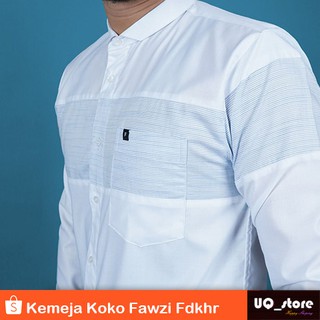  Baju  Koko  Modern Fawzi Lengan Panjang dan Pendek Kemko 