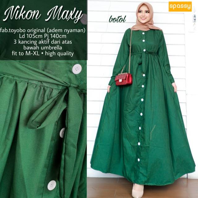 NIKON MAXY DRESS KATUN TOYOBO HQ