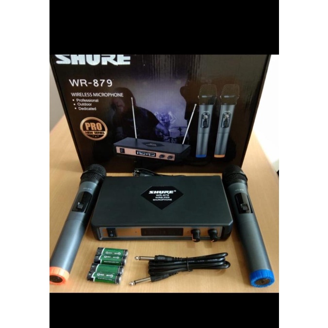 Mic microphone wireless Shure wr 889 Handheal Star Seller