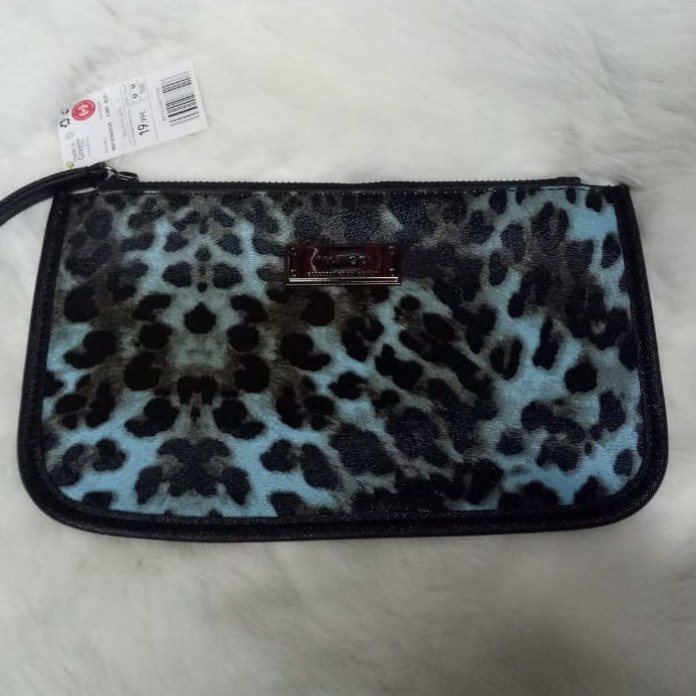 CLUTH DOMPET WRISTLET MANG0 MNG MOTIF TIGER MEDIUM IMPORT PREMIUM #3008