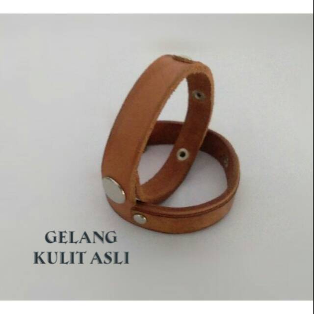 Gelang kulit asli