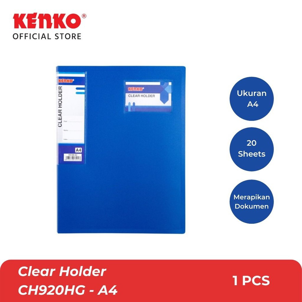 

KENKO CLEAR HOLDER / MAP FILE CH920HG - A4