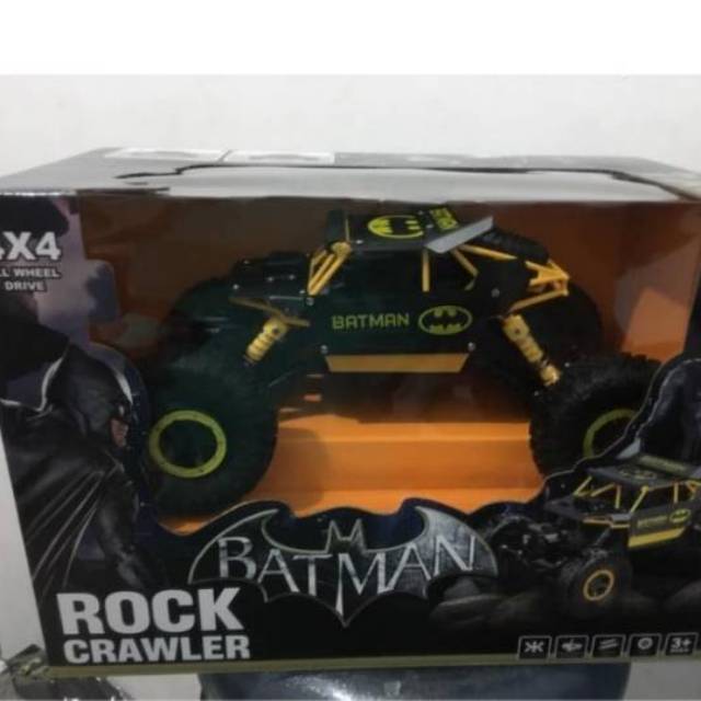 Mainan Anak Mobil RC Rock Crawler Avengers Mobil Remote Control Jeep Offroad Batman