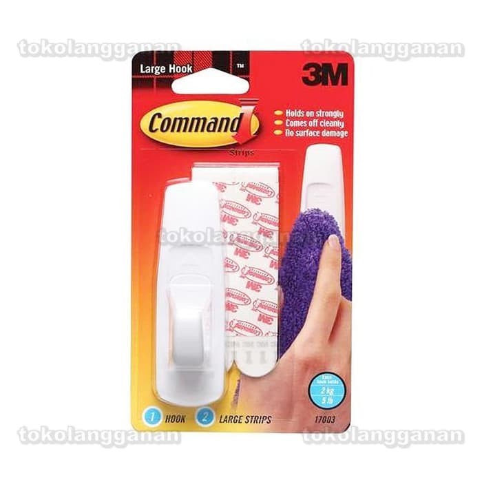 

3m Command Pengait Dinding - Large bn17