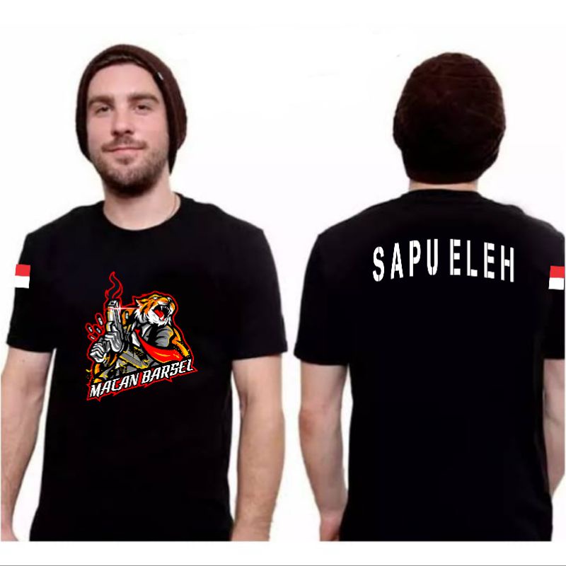 Kaos pria lengan pendek/panjang,kaos macan barsel