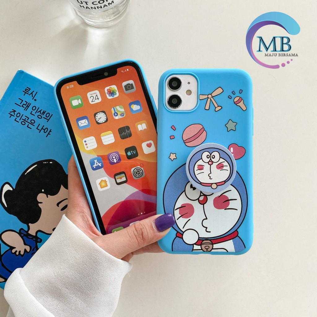 SS265 CASE Popsocket DORAEMON Oppo F1s A59 A3s A5s A7 A11k A12 A5 A9 2020 A31 A8 MB1136