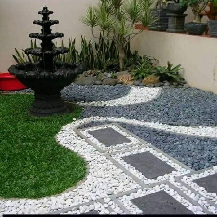 Jual Taman batu koral/batu alam/tukang taman jual rumput swiss,jepang ...
