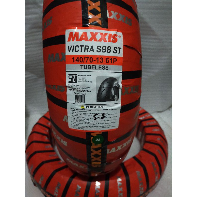 ban maxxis nmax 140/70 ring 13 victra 1pcs