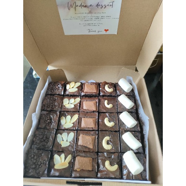

Brownies Fudgy "Sekat