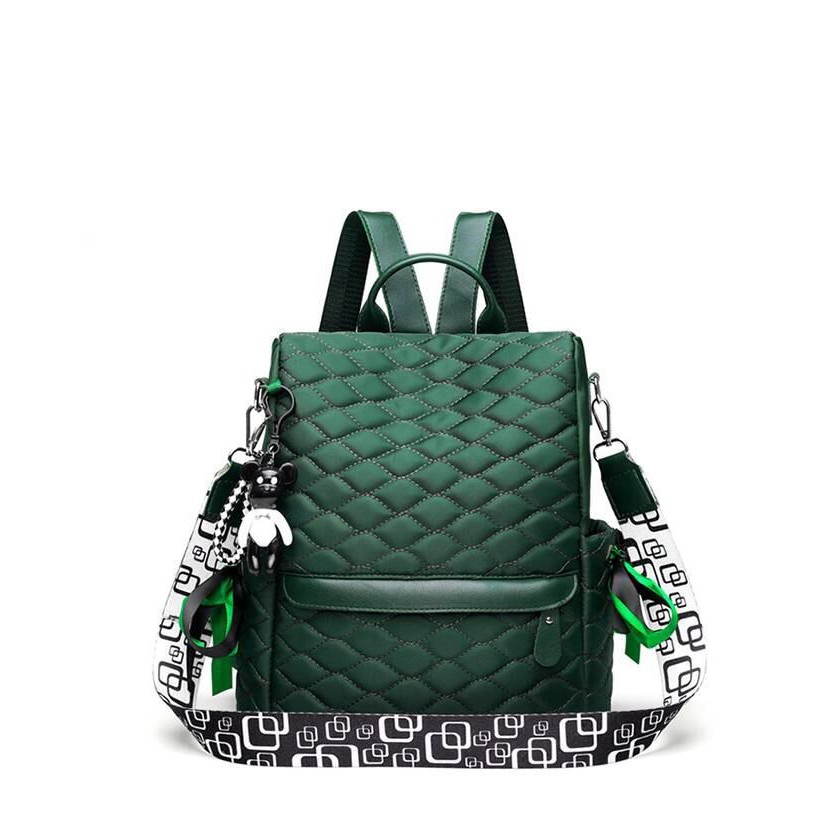 BJ16019 - BLACK/GREEN/GRAY/RED - TAS RANSEL PUNGGUNG BACKPACK TAS SEKOLAH KULIAH TAS WANITA FASHION IMPORT MODIS ELEGAN TERMURAH TERLARIS TERBARU BAGSTORE JAKARTA TAS BATAM GT1605 ELJ6019 LT1055 BQ2788 CR7091 JTF34460