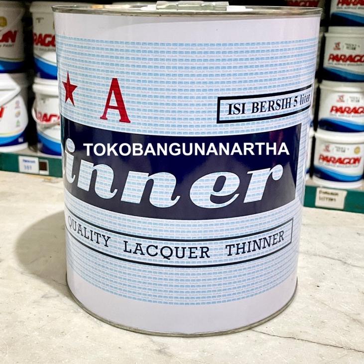 Jual Garansi Pembayaran 4 / 5 Liter Thinner A / B / A Spesial Bintang ...