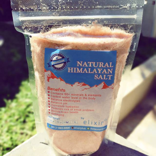 

Garam himalaya 500gr / himalaya salt / pink salt / garam sehat / garam pink / natural garam