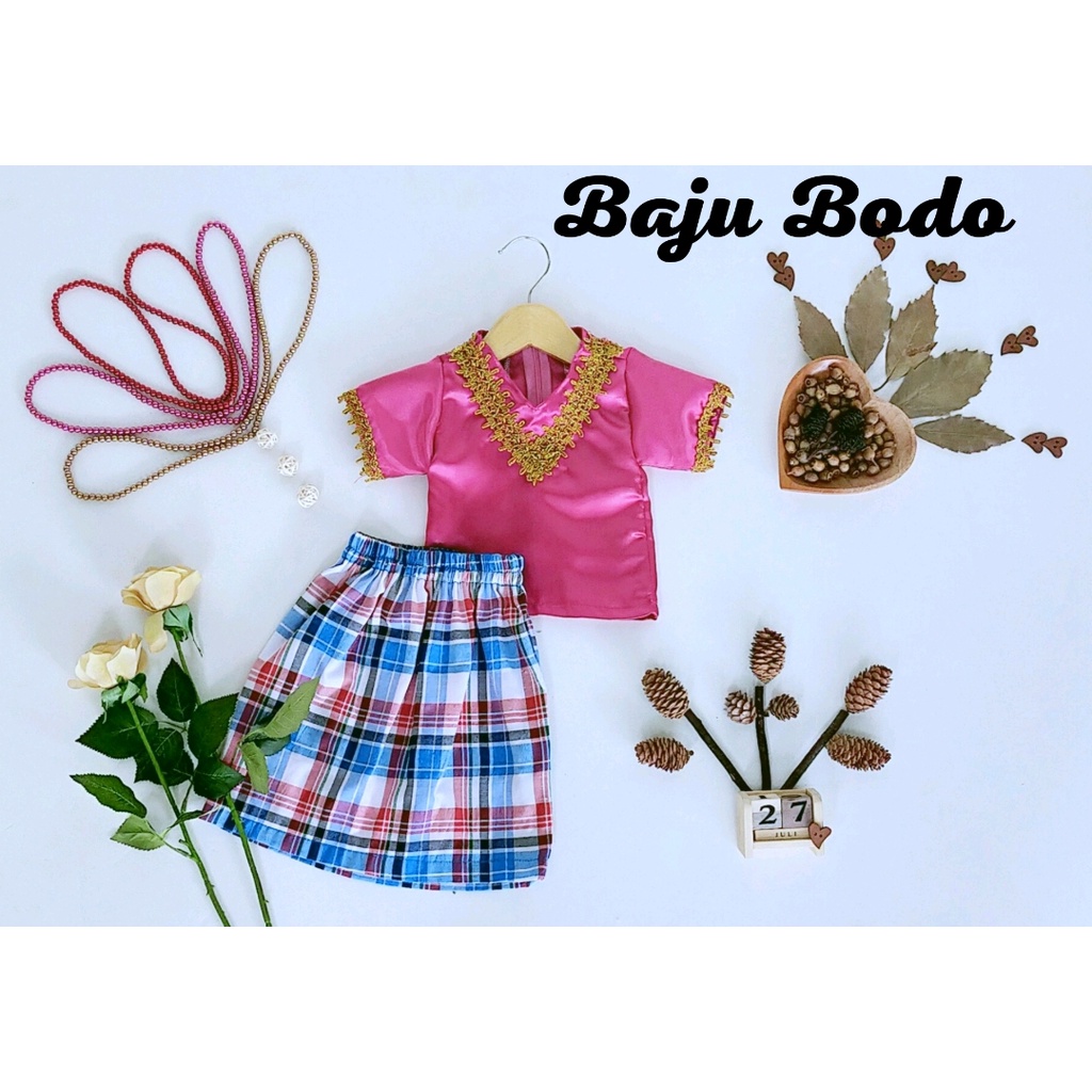 Setelan Baju Bodo Anak Unik/Baju Adat/Setelan Anak