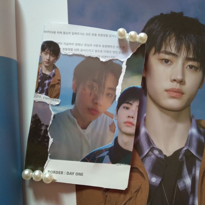 toploader deco enhypen border day one album only official border carnival sunghoon jay heeseung pc p