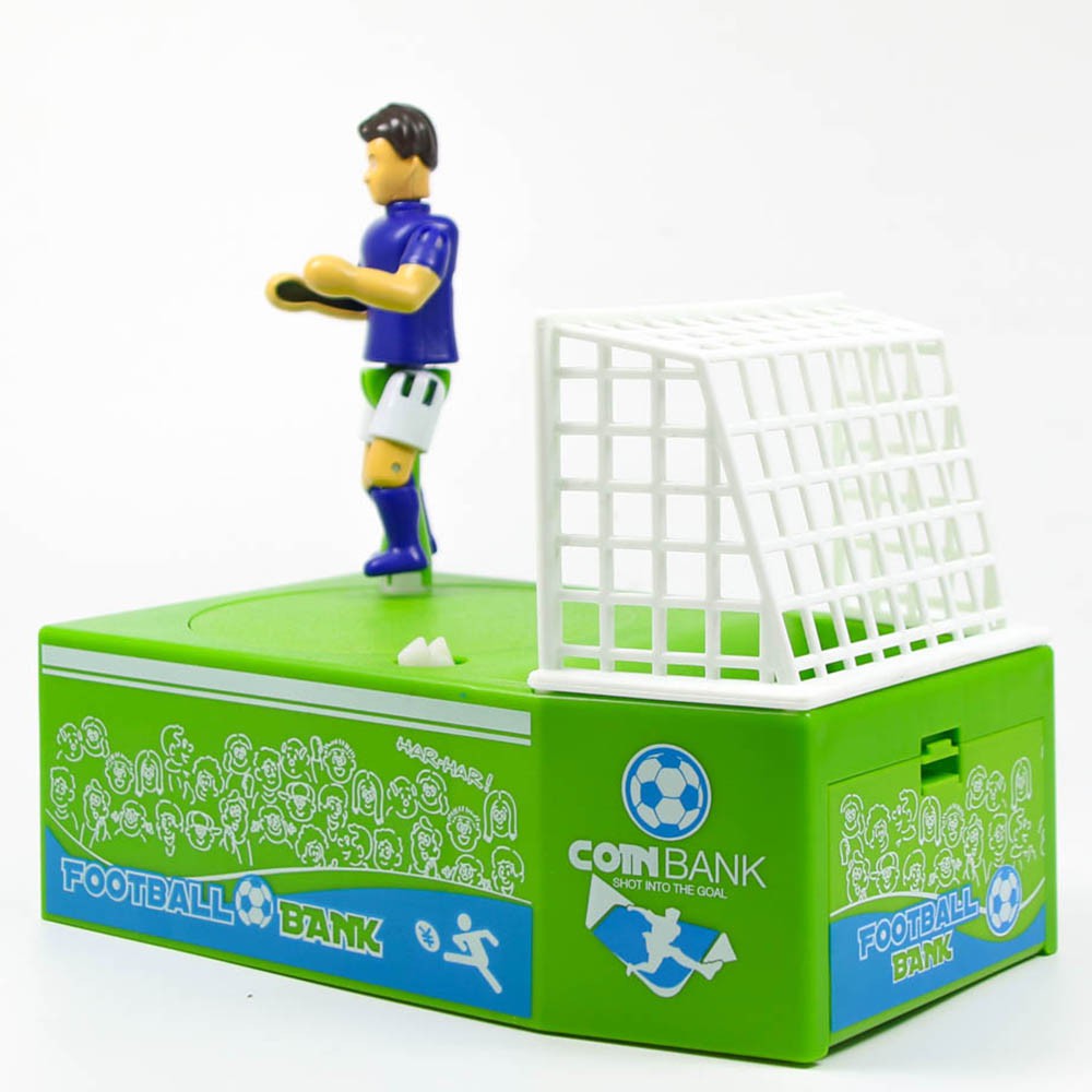 Celengan Koin Sepakbola / Goal Kicking Coin Bank Money Box