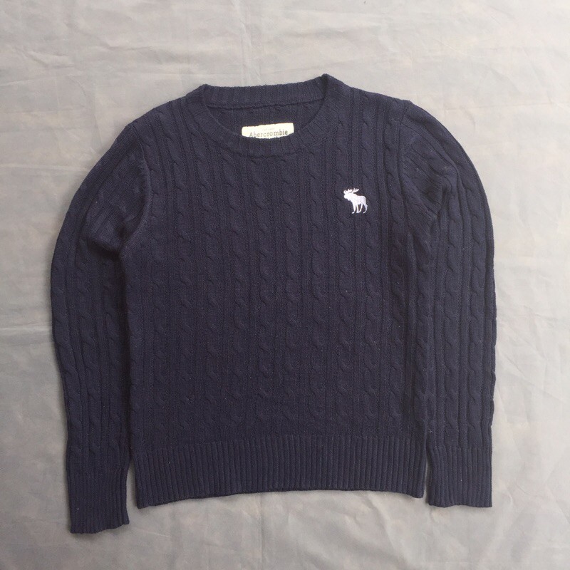 rajut sweeater sweter cardigan abercrombie