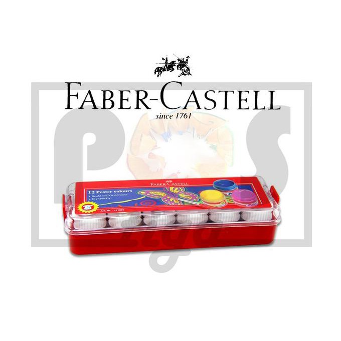 

Ready! Poster Color Set 12 Warna Faber Castell Murah
