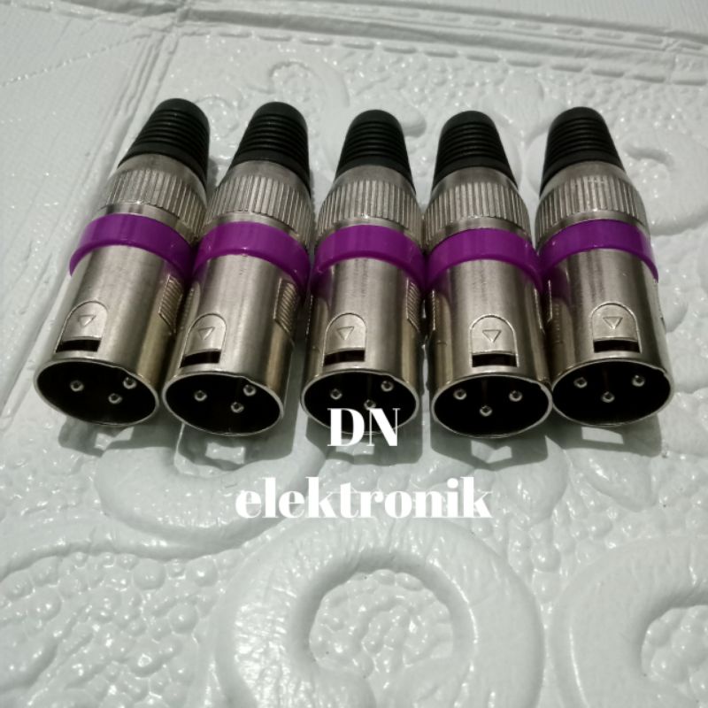 JAC Jack Canon male 3pin termurah