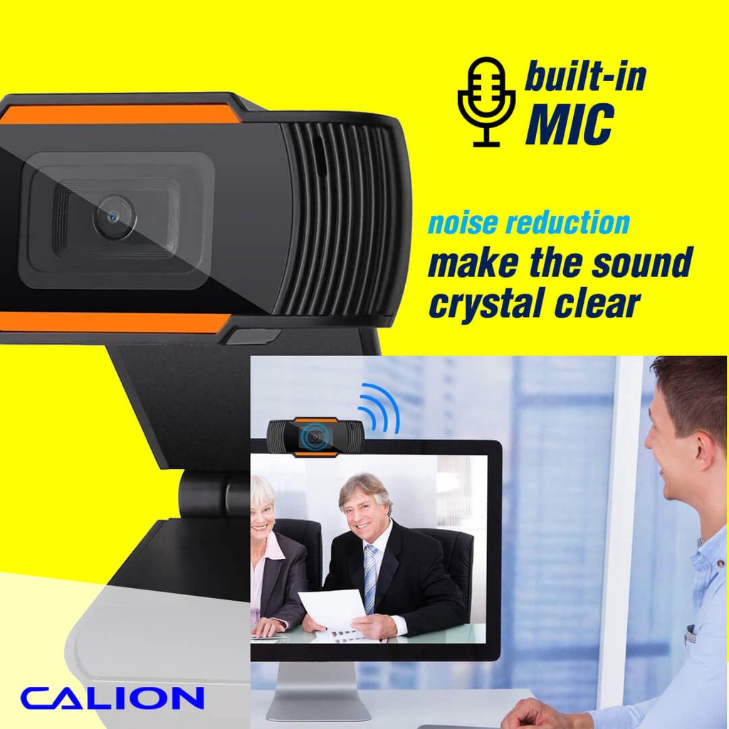 Webcam PC Laptop HD 720P Murah | Web Camera USB Mini Auto Focus | Kamera Web Cam CAL-1002WA