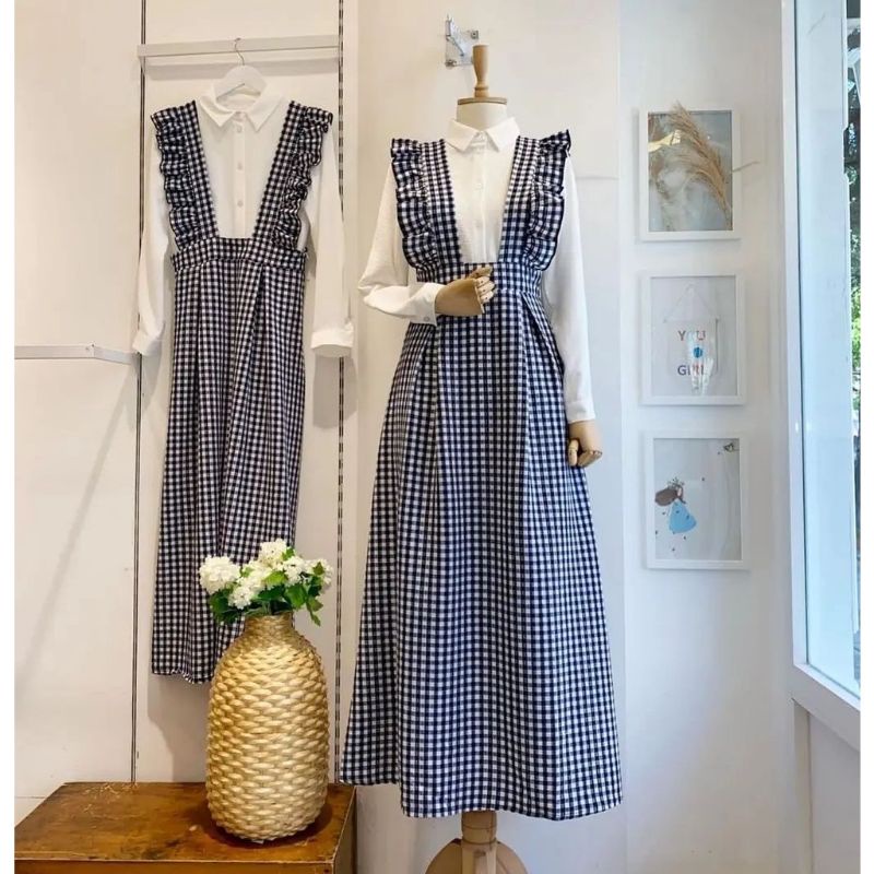 R.A - Diana Set Setelan Baju Muslim Wanita OODT Korean Style Remaja Casual