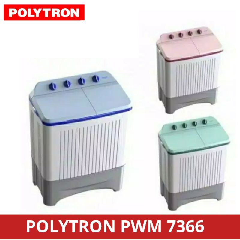 Mesin Cuci Polytron PWM-7366 7KG