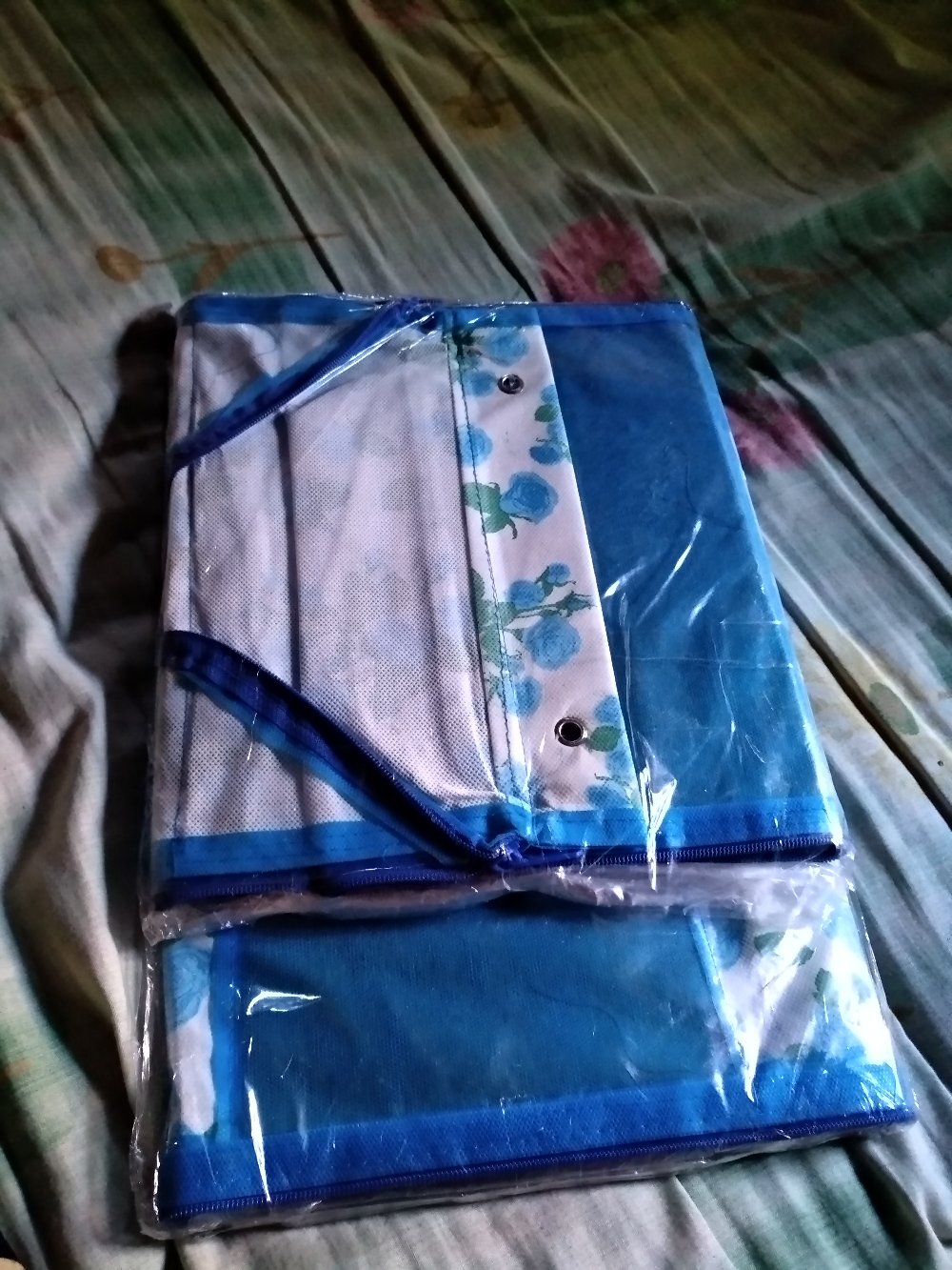 Promo Murah Set 2in1 Rak Gantung Sepatu Dan Tas Motif Bunga Kualitas Terbaik Dan Murah