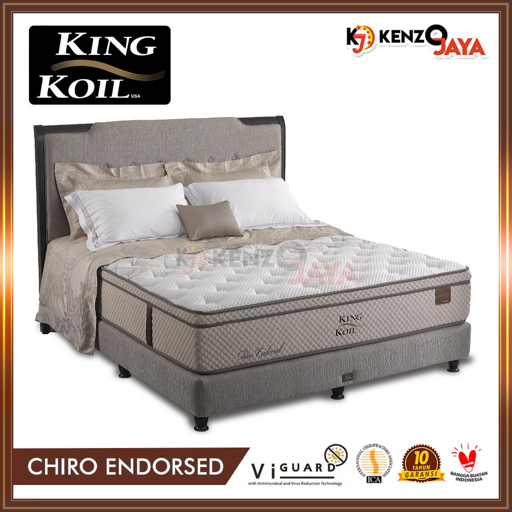 Spring Bed KING KOIL Chiro Endorsed 2021