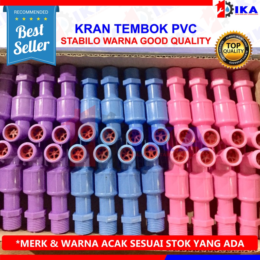 Kran tembok air BALING TAMAN STABILO 1/2” murah kuat