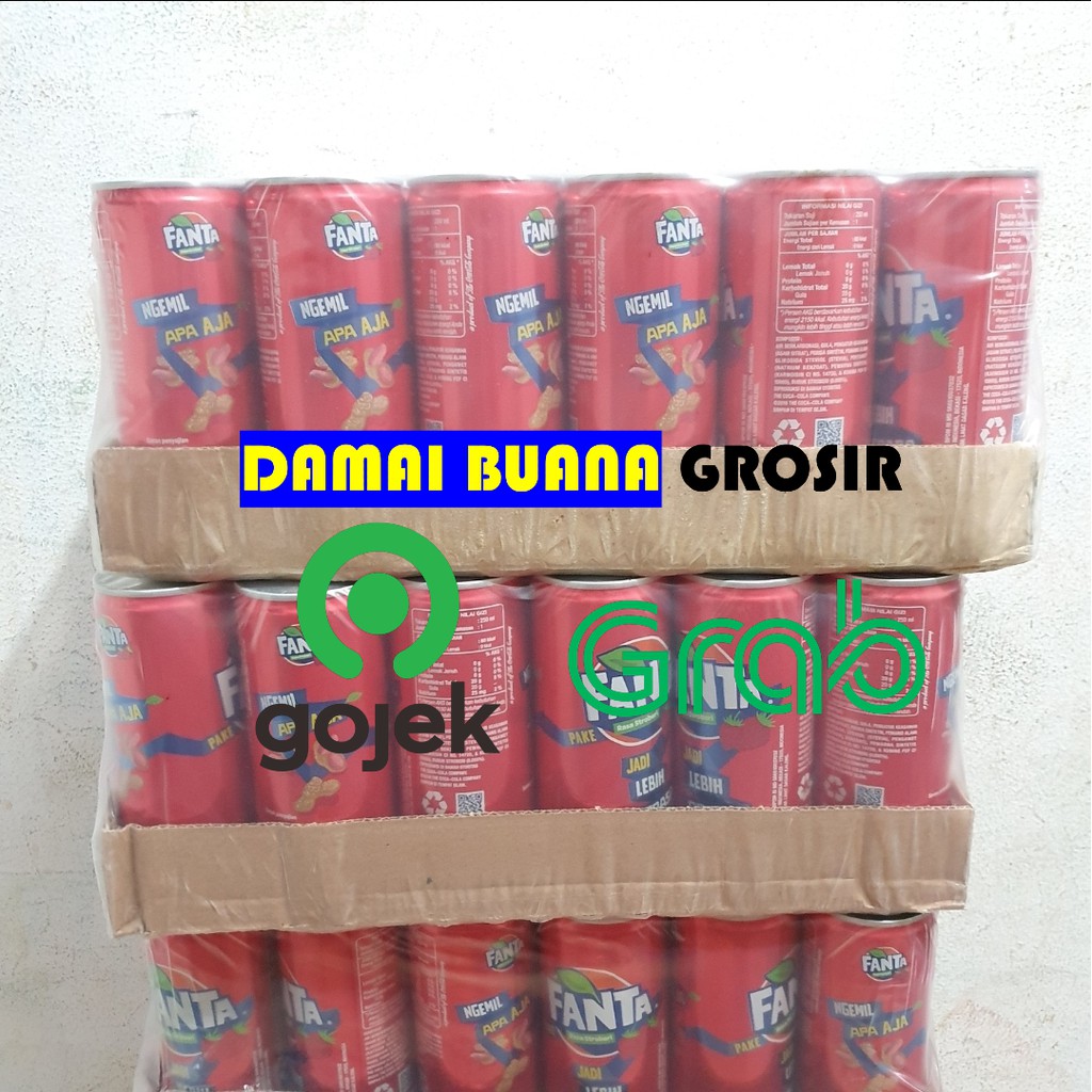 

FANTA SLIM KALENG (24PCS) 1 Karton 250ML PROMO