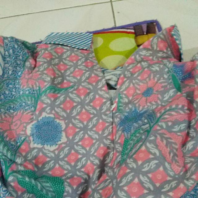 Terlaris Serut Genes Jelita Tunic Navbor Yelbor Whitbor Creambor Tunik Batik Modern Hrb030 Dolbi Dob