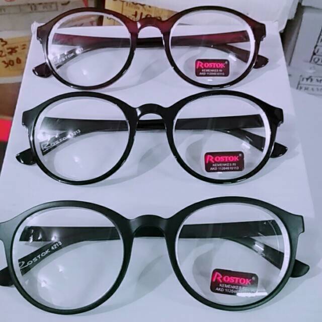 Baru, Kacamata minus bulat -0.50 sampai -4.00 kacamata minus cowok cewek