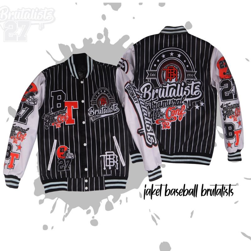 JAKET VARSITY BASE BALL ORI