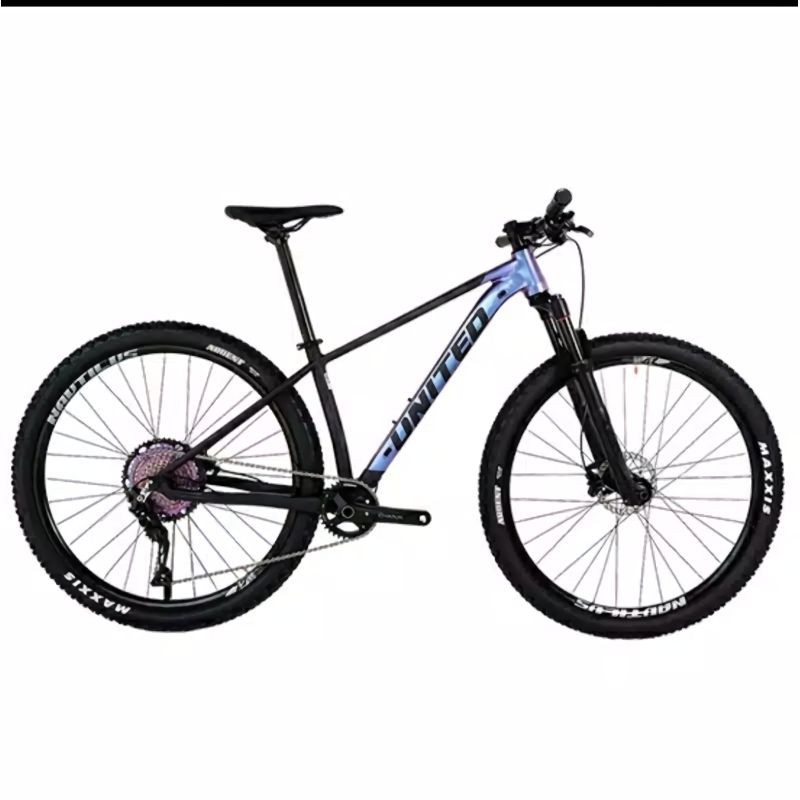 Sepeda  Gunung MTB 29" United Clovis 8.00 Black-Blue