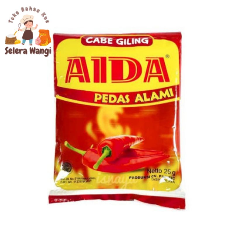 

CABE BUBUK AIDA SACHET 25 Gr (Ecer per pcs)