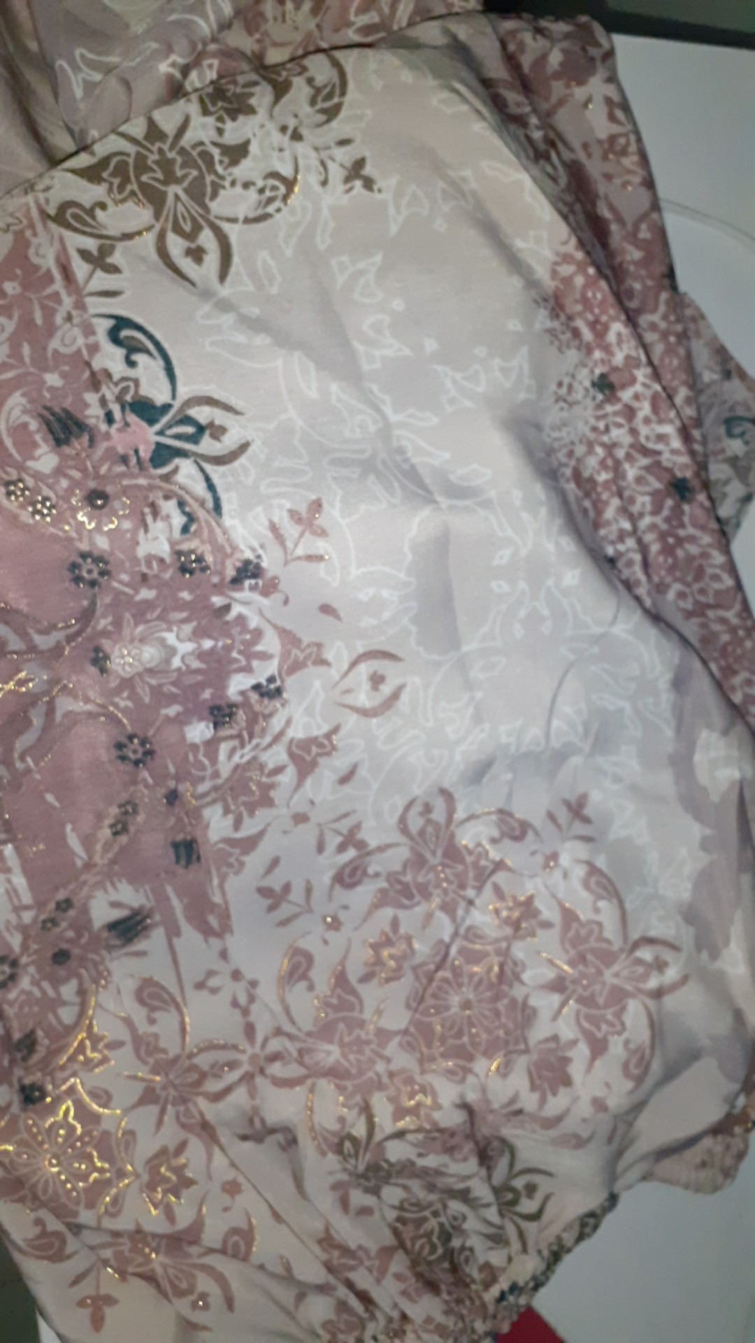 Daliyu Rok Remple Motif Batik Karet Pinggang Siap Pakai / M-l Xl-xxl