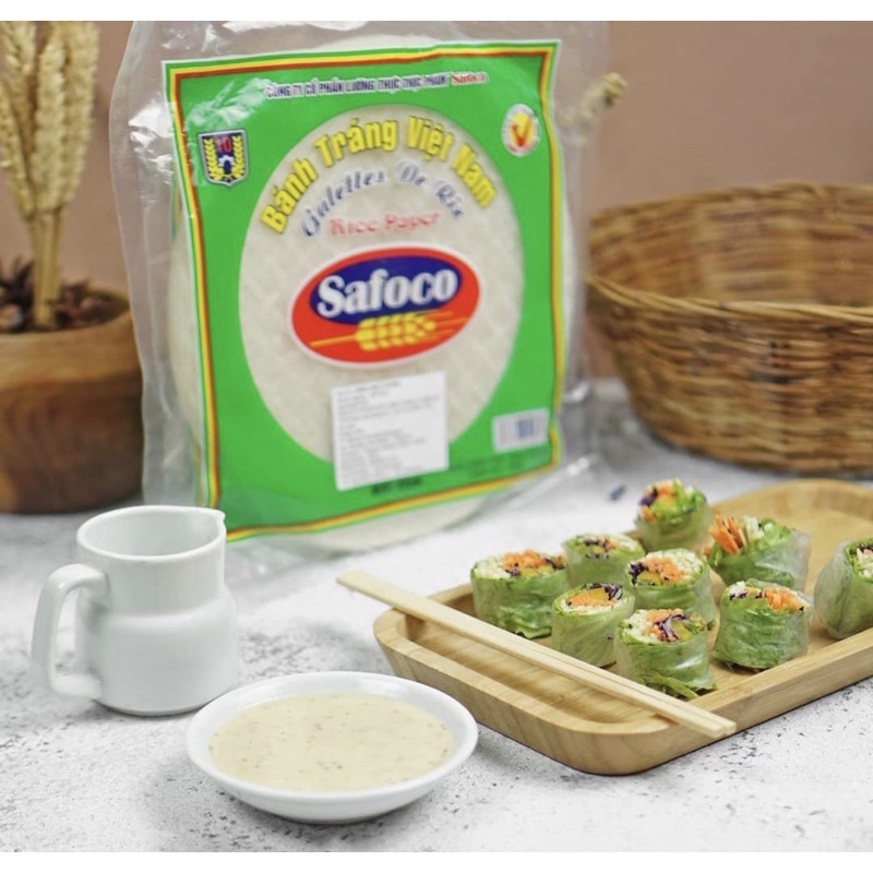 

Safoco Banh Trang Viet Nam Rice Paper/Kulit Lumpia 22cm