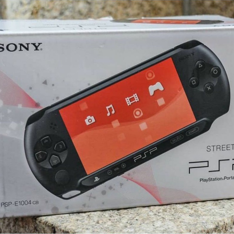 SONY PSP STREET E1000 CFW 6.61 TERBARU + FULL EMULATOR  GAME RETRO GBA NES SEGA PS1 PSX PSP SLIM  2000 3000 GO