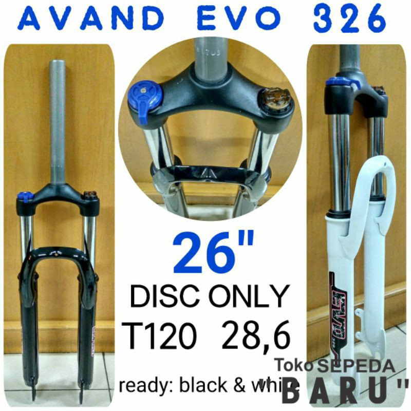 TB - Fork AVAND EVO 326 Cakram Lock