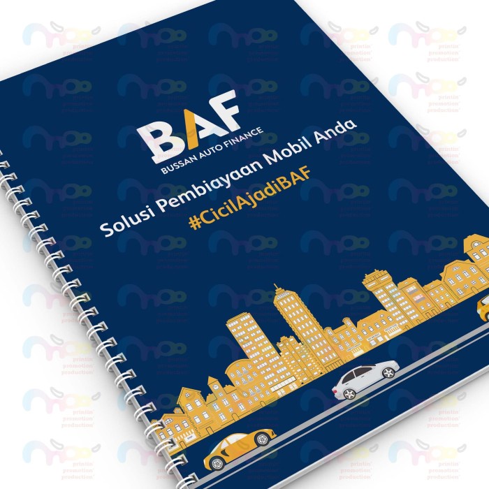 

[RESTOCK] Cetak Buku Agenda Notebook Jurnal Diary Planner Note Corporate Custom