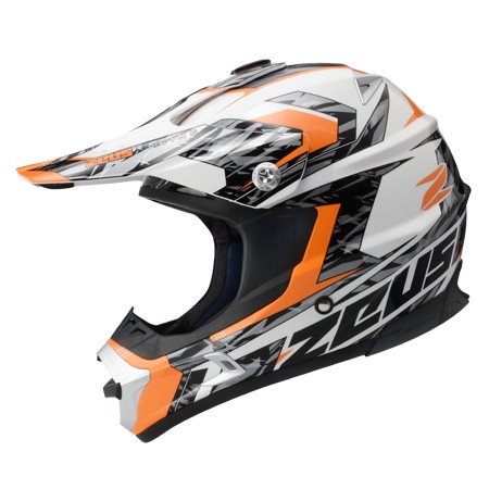 Zeus Z951 - RR12 White/Orange