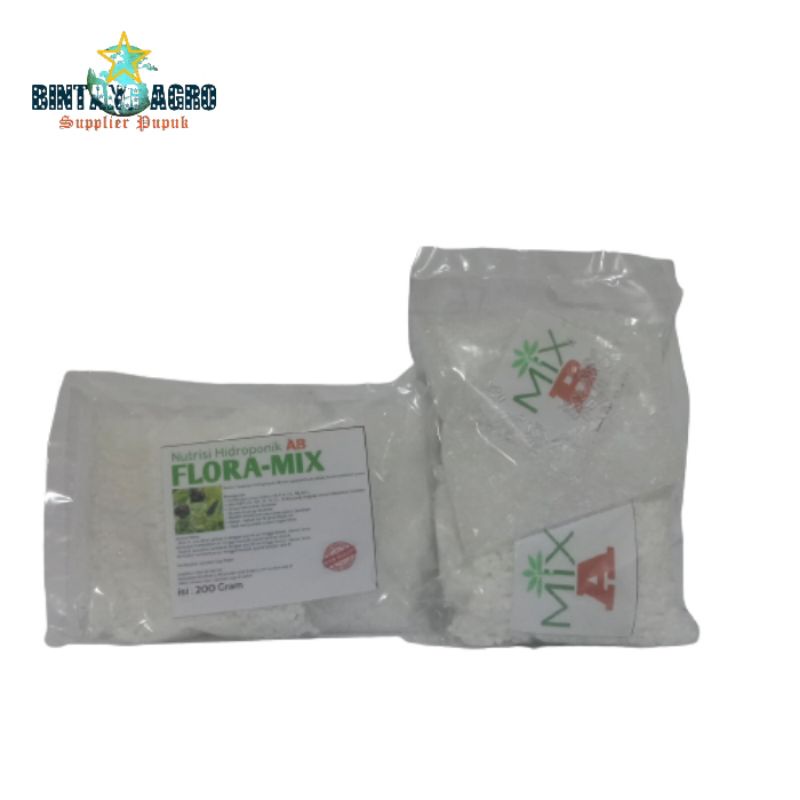 AB Mix Serbuk 200gram / Nutrisi AB Mix Tanaman Hidroponik Sayuran dan Buah / Promo AB Mix 200gram